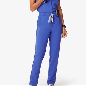 FIGS Tilpa high-waisted scrub pants (denim XS)